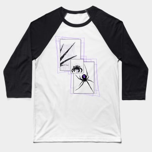 Black Widow V5 Baseball T-Shirt